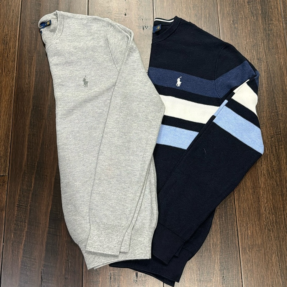 Polo sweaters size Medium